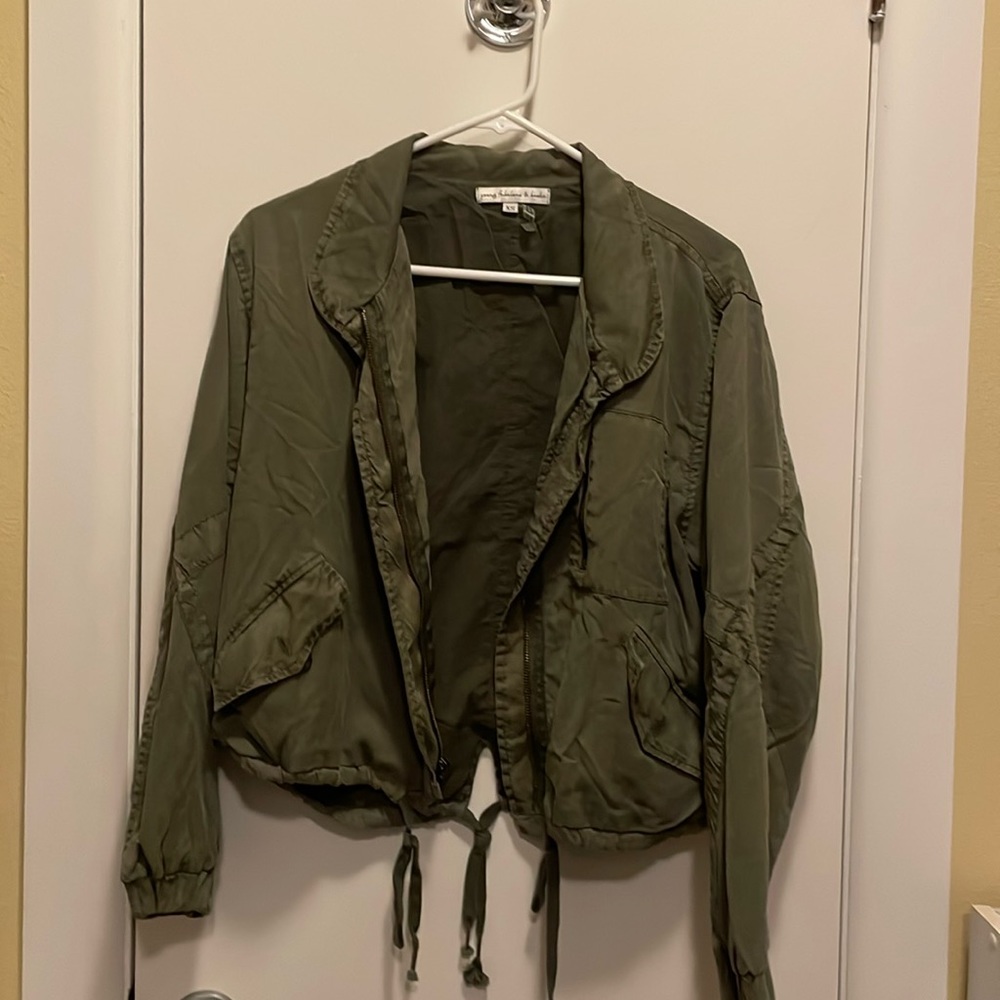 Young fabulous & broke bomber jacket